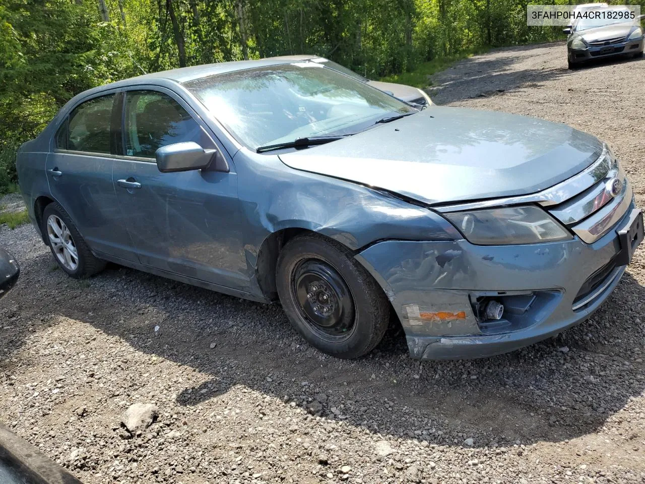 2012 Ford Fusion Se VIN: 3FAHP0HA4CR182985 Lot: 64044764