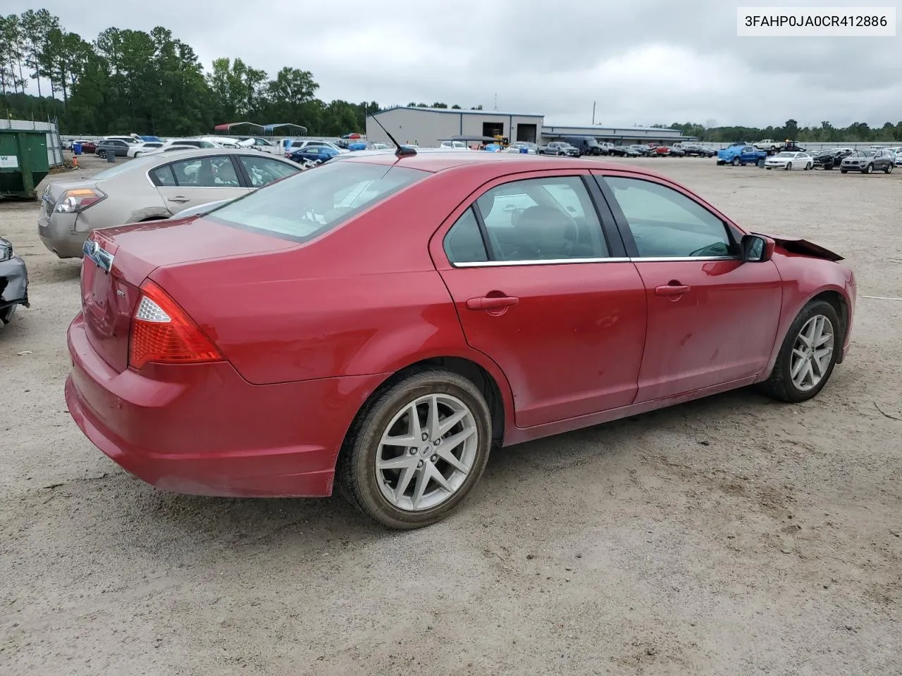 2012 Ford Fusion Sel VIN: 3FAHP0JA0CR412886 Lot: 64667614