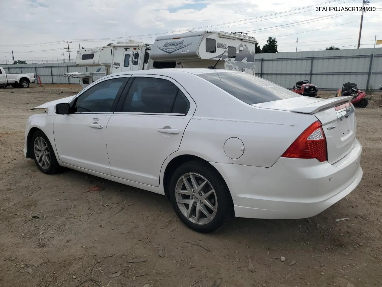 2012 Ford Fusion Sel VIN: 3FAHP0JA5CR124930 Lot: 65002924