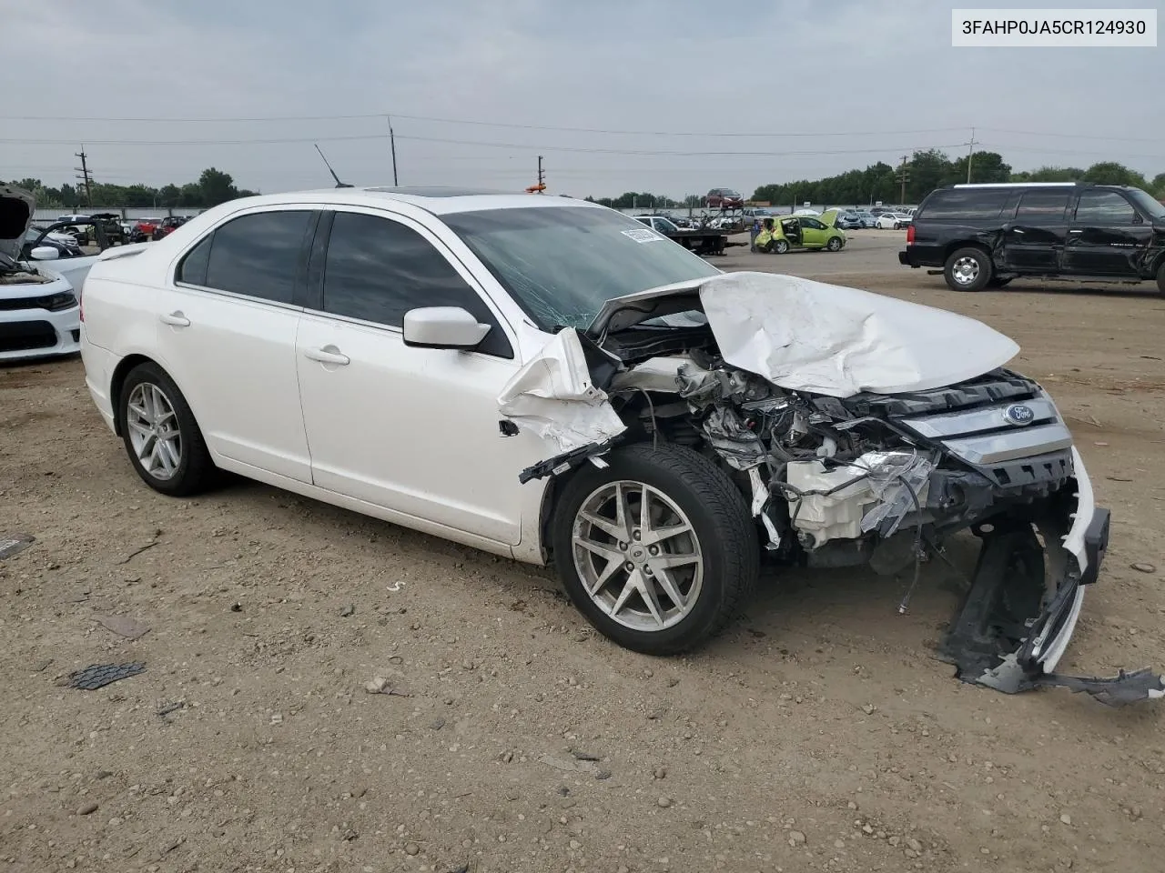 2012 Ford Fusion Sel VIN: 3FAHP0JA5CR124930 Lot: 65002924