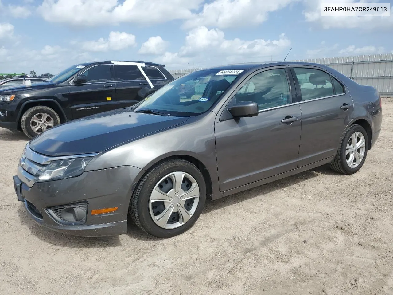 2012 Ford Fusion Se VIN: 3FAHP0HA7CR249613 Lot: 65224824