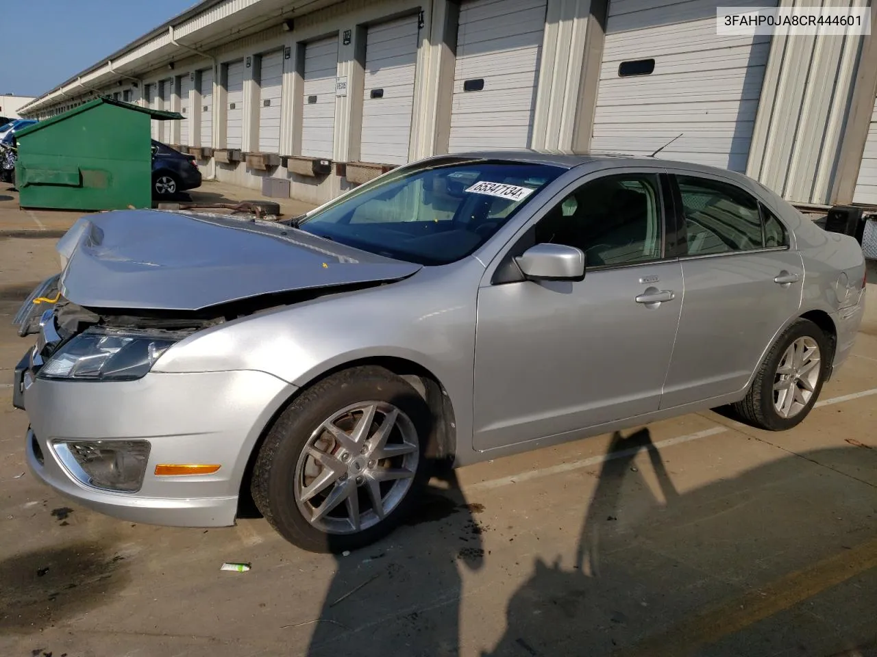 2012 Ford Fusion Sel VIN: 3FAHP0JA8CR444601 Lot: 65347134