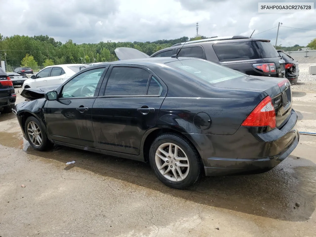 2012 Ford Fusion S VIN: 3FAHP0GA3CR276728 Lot: 65564764