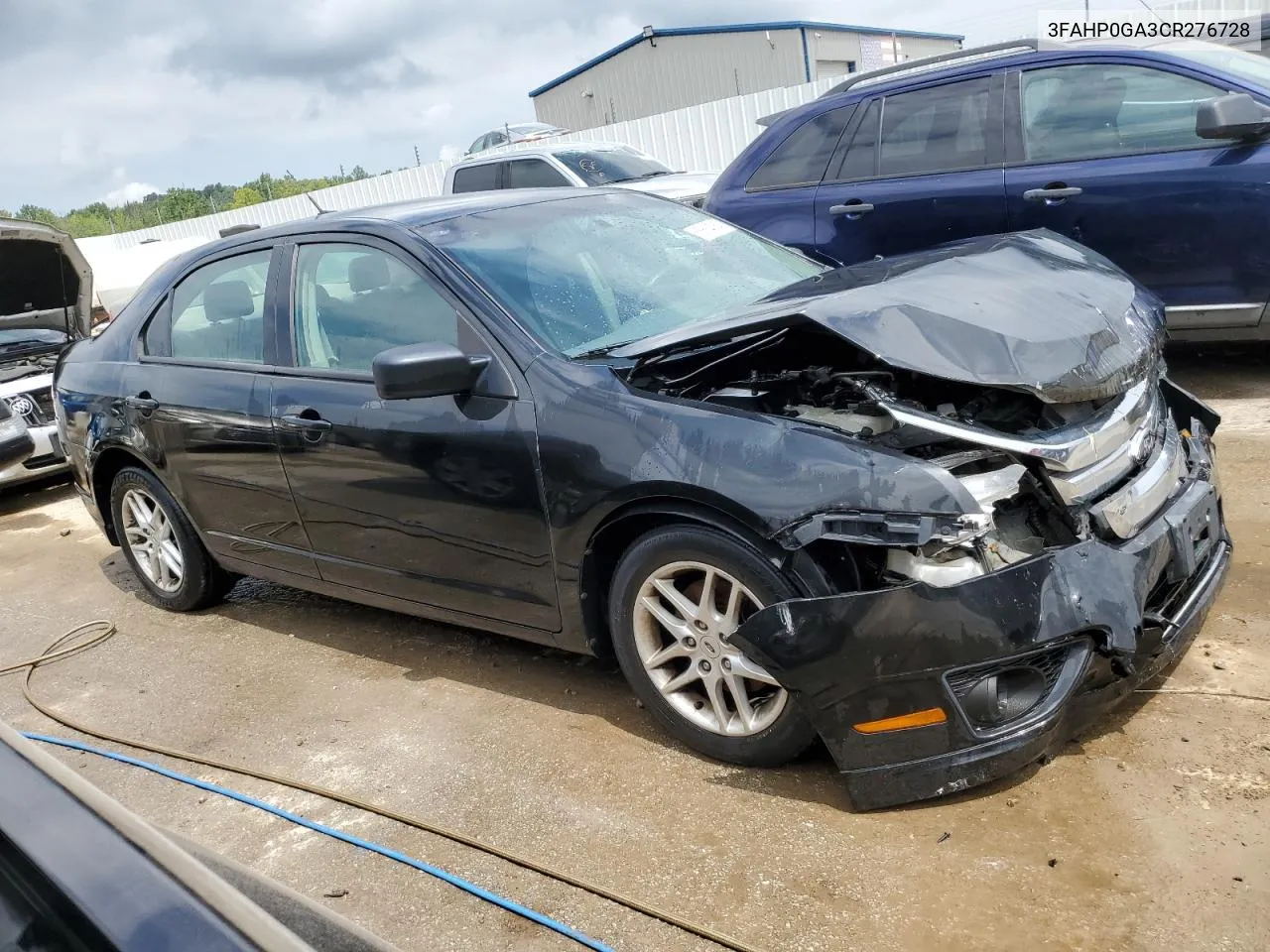 2012 Ford Fusion S VIN: 3FAHP0GA3CR276728 Lot: 65564764