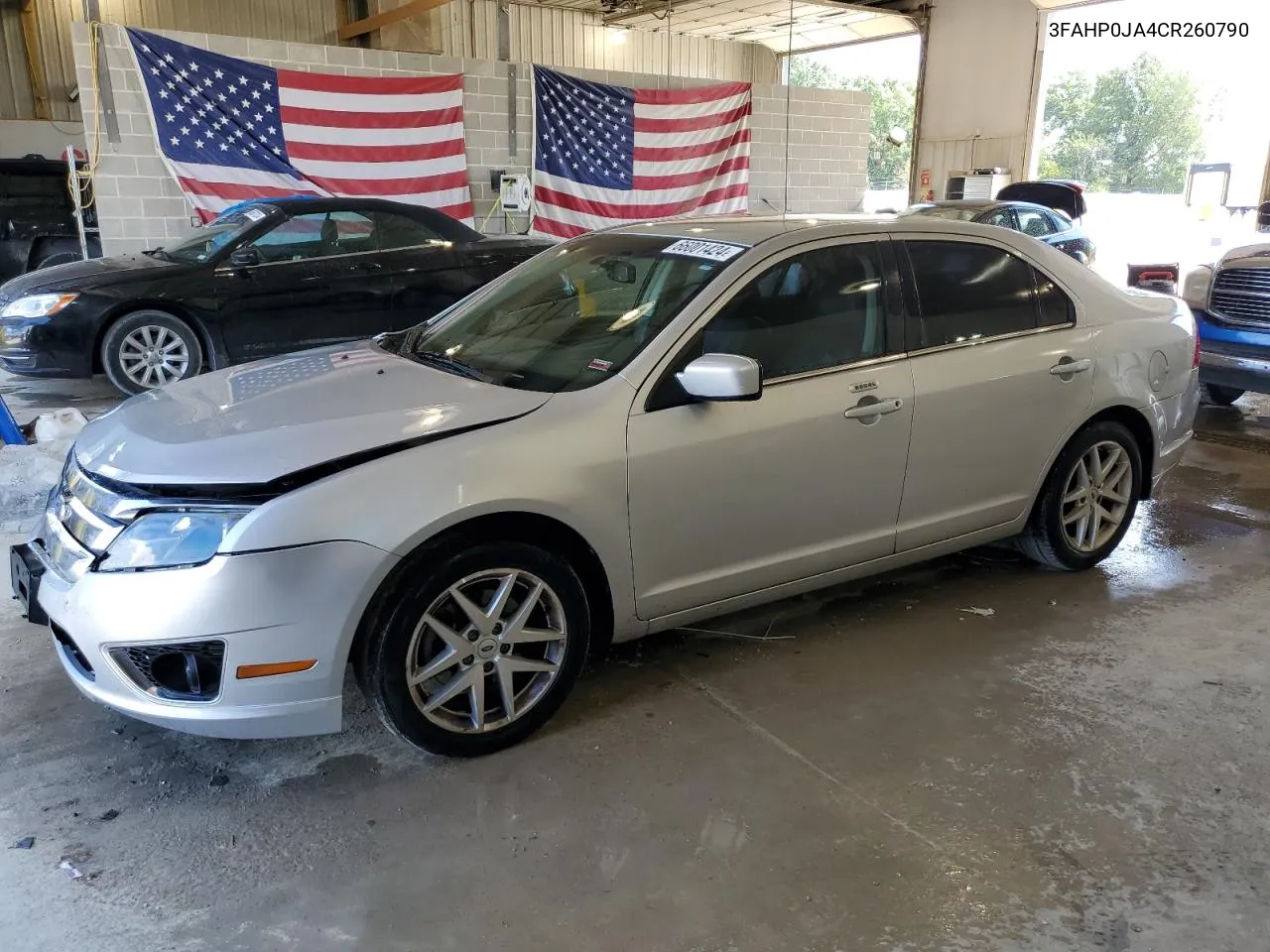 2012 Ford Fusion Sel VIN: 3FAHP0JA4CR260790 Lot: 66001424