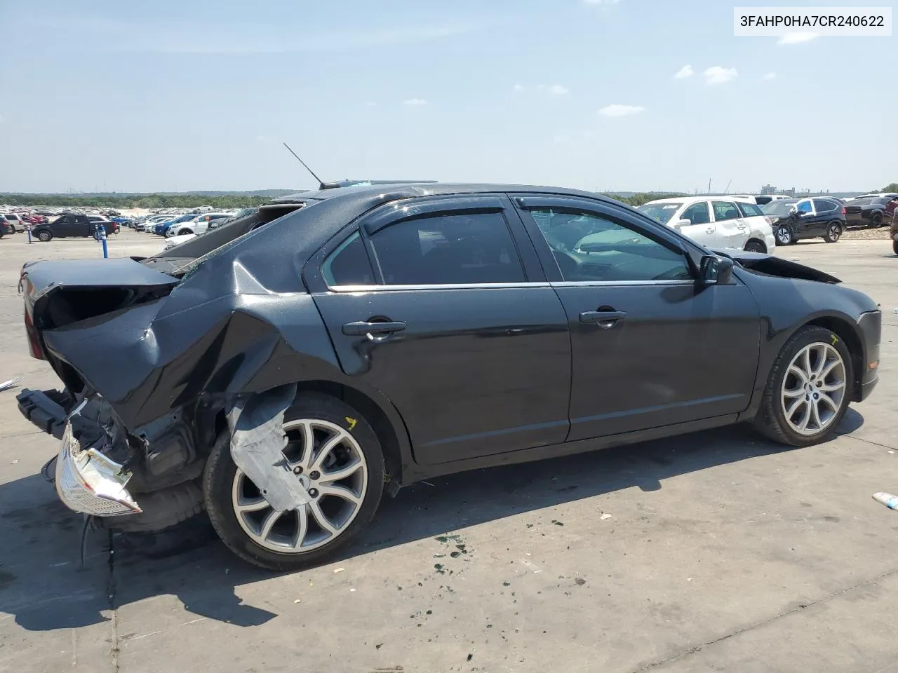 2012 Ford Fusion Se VIN: 3FAHP0HA7CR240622 Lot: 66485694