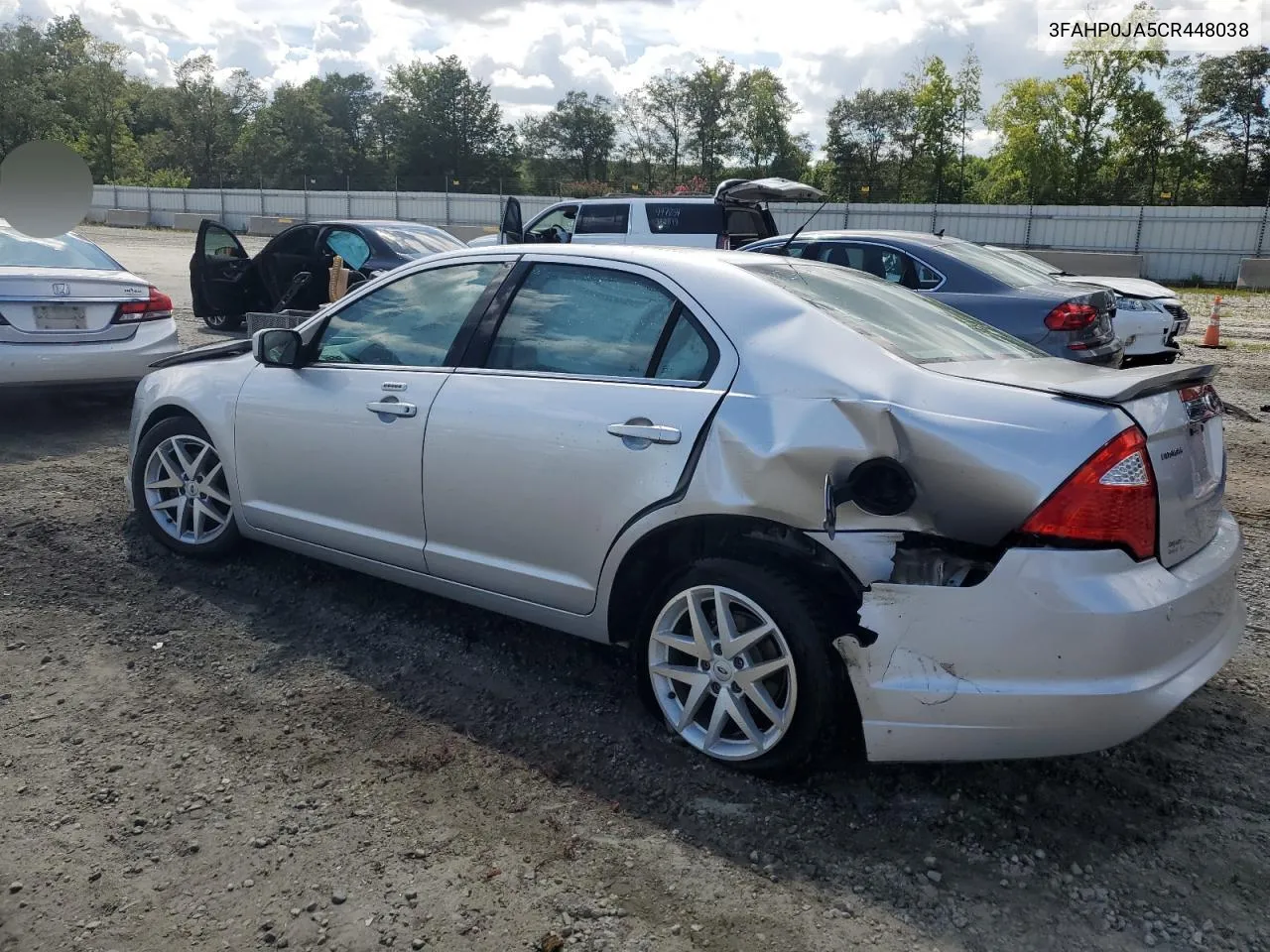 2012 Ford Fusion Sel VIN: 3FAHP0JA5CR448038 Lot: 66657224