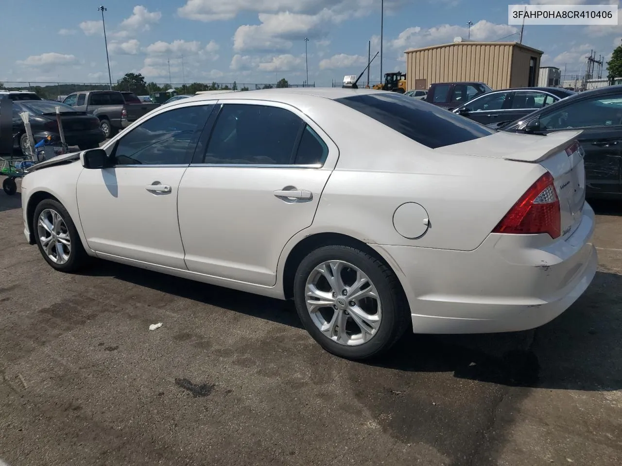 2012 Ford Fusion Se VIN: 3FAHP0HA8CR410406 Lot: 66876674