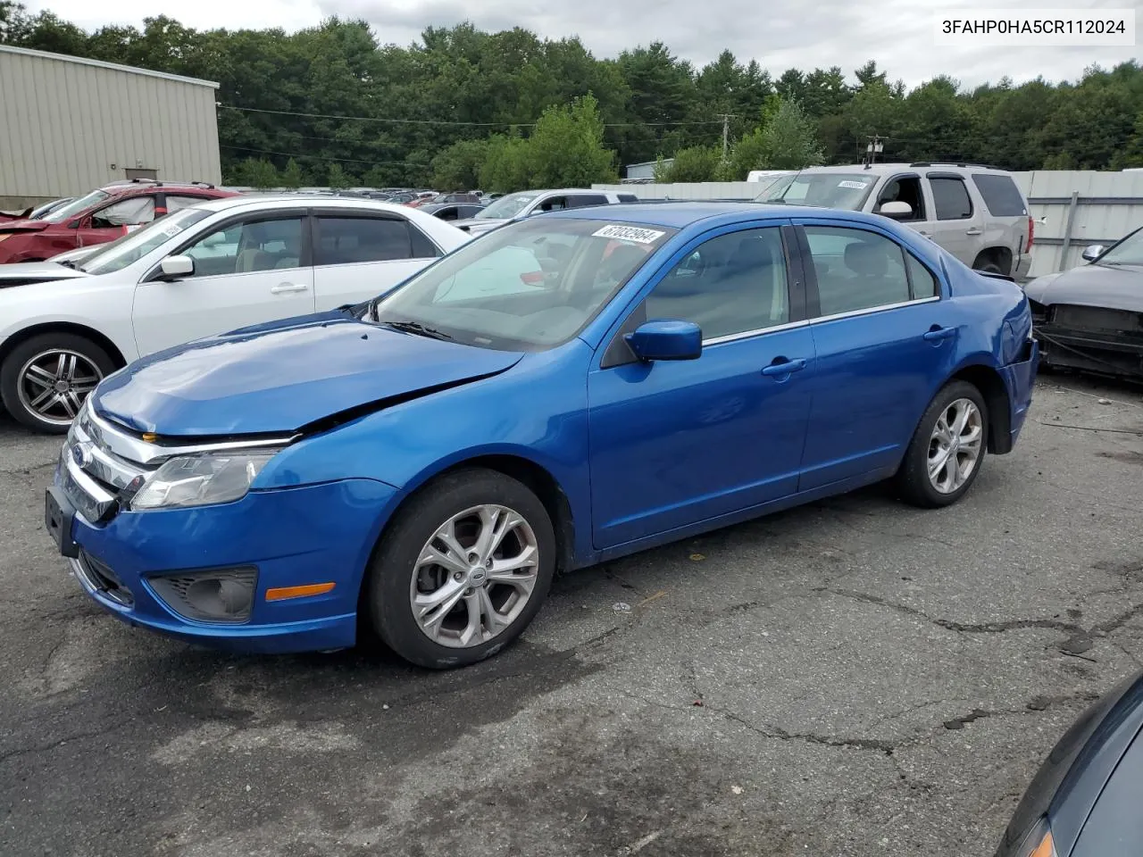 2012 Ford Fusion Se VIN: 3FAHP0HA5CR112024 Lot: 67032964