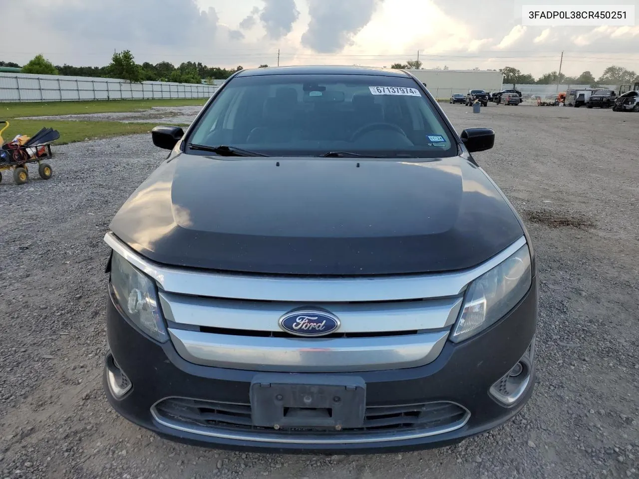 3FADP0L38CR450251 2012 Ford Fusion Hybrid