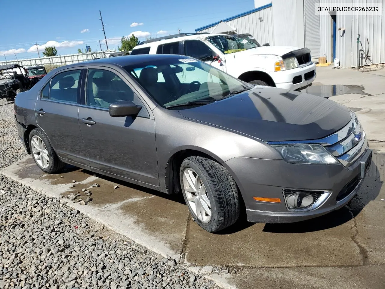 2012 Ford Fusion Sel VIN: 3FAHP0JG8CR266239 Lot: 67267404