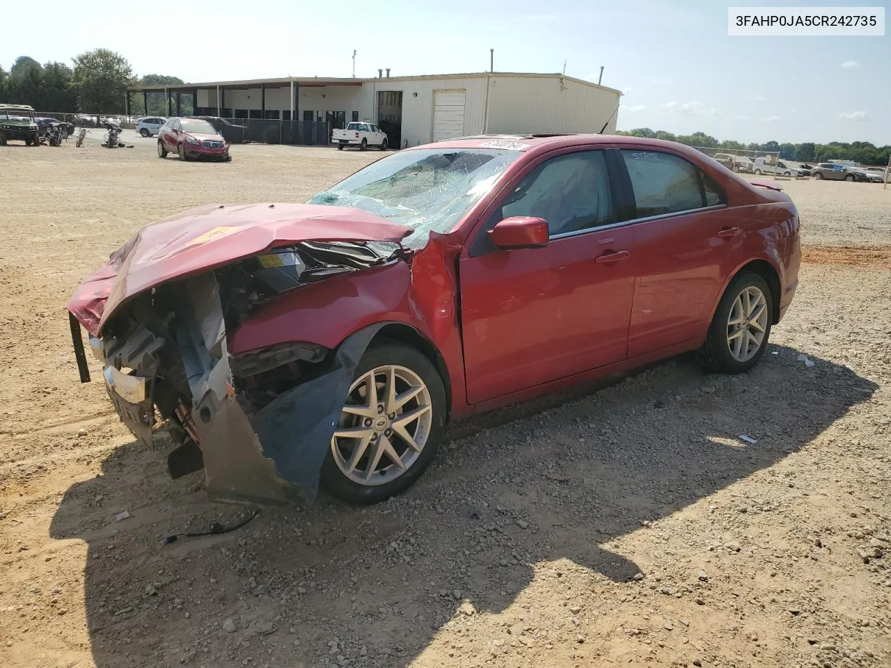 2012 Ford Fusion Sel VIN: 3FAHP0JA5CR242735 Lot: 67600764