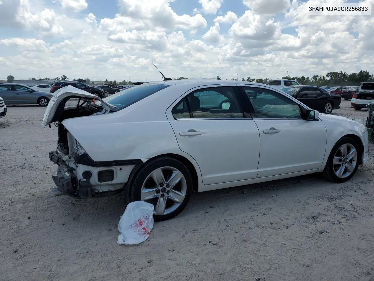 2012 Ford Fusion Sel VIN: 3FAHP0JA9CR256833 Lot: 67732794