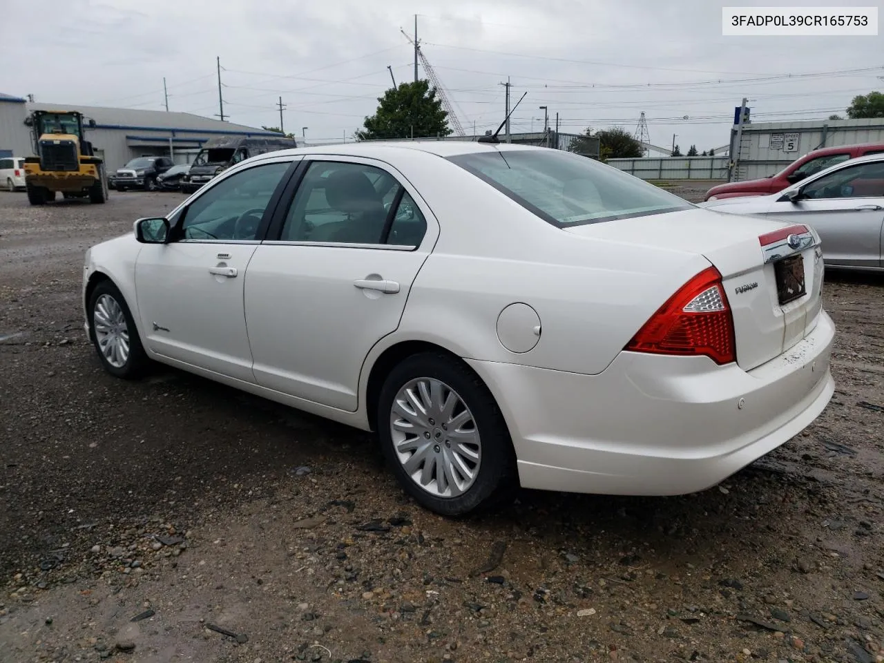 2012 Ford Fusion Hybrid VIN: 3FADP0L39CR165753 Lot: 67781004