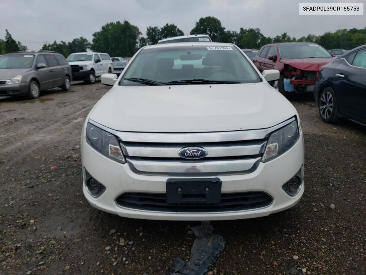 2012 Ford Fusion Hybrid VIN: 3FADP0L39CR165753 Lot: 67781004