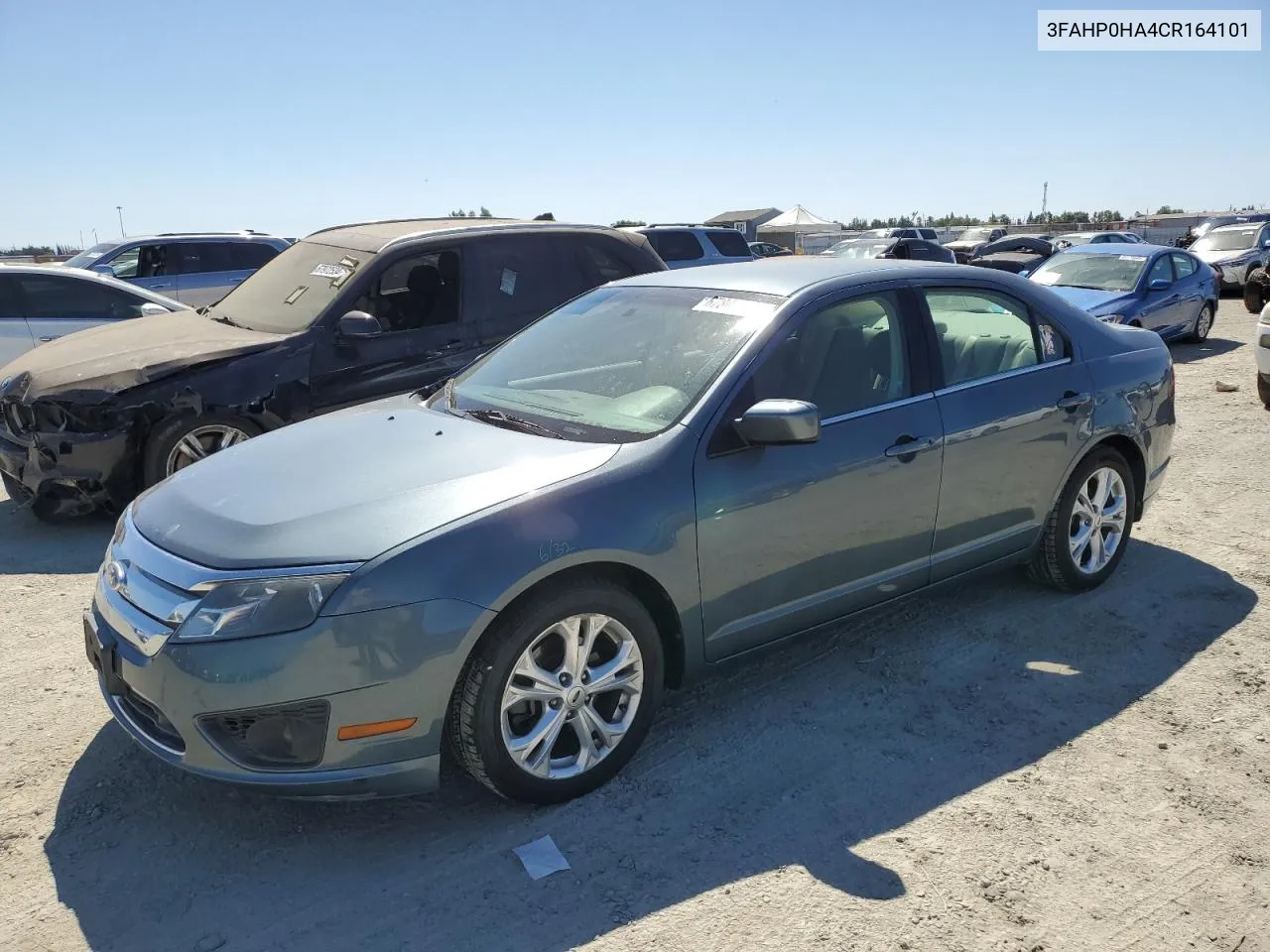 2012 Ford Fusion Se VIN: 3FAHP0HA4CR164101 Lot: 67800564