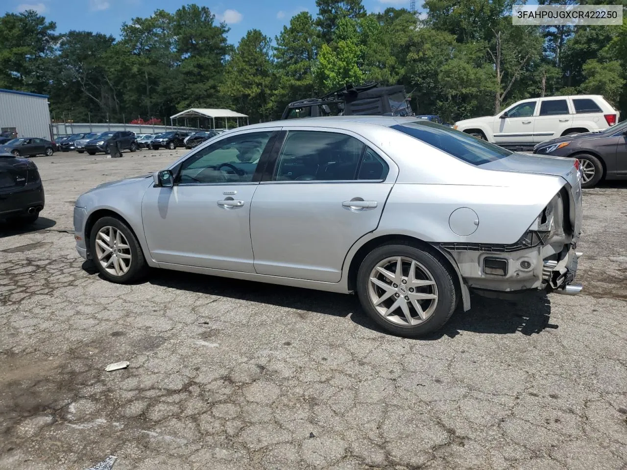 2012 Ford Fusion Sel VIN: 3FAHP0JGXCR422250 Lot: 67832554