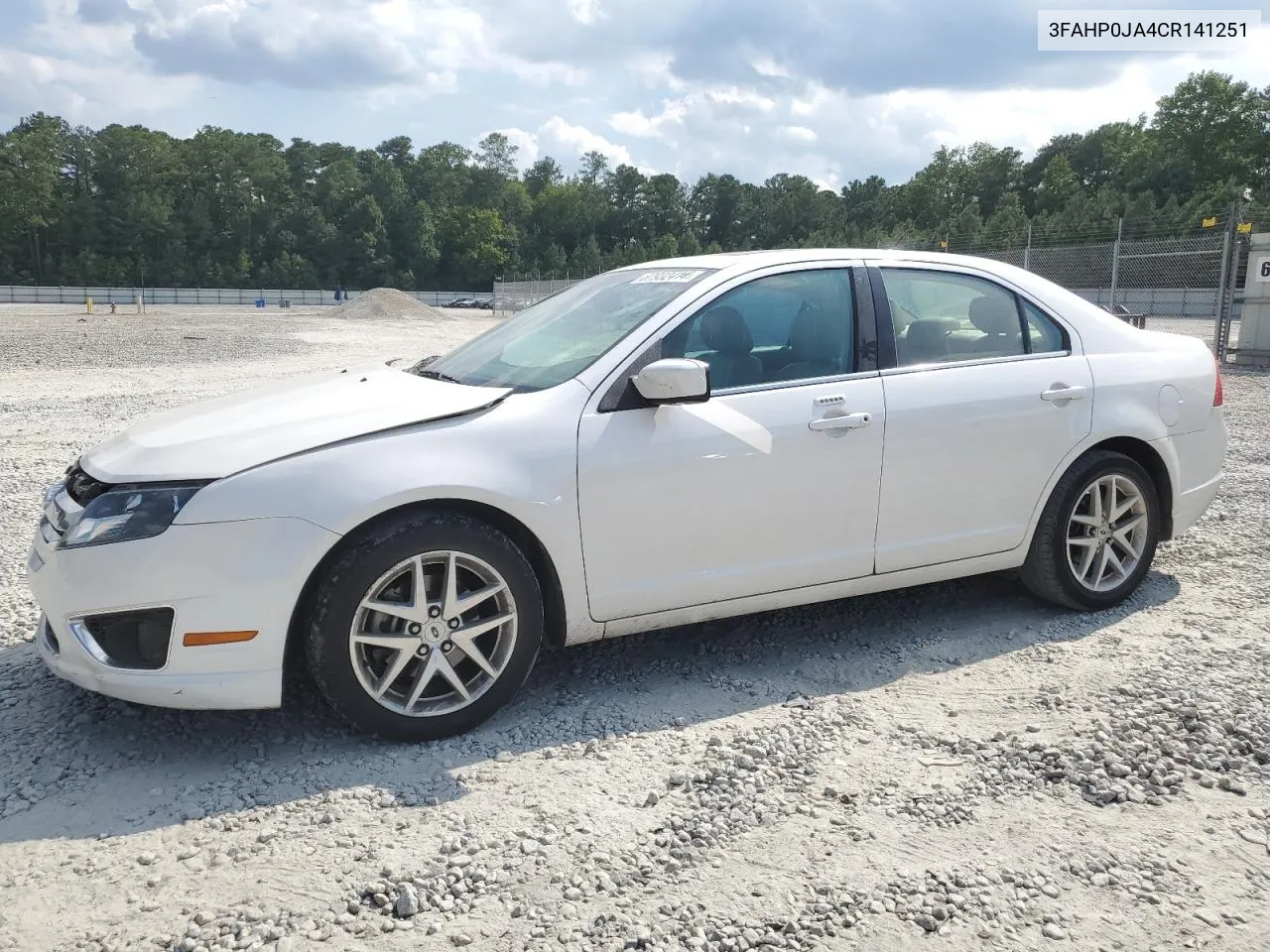 2012 Ford Fusion Sel VIN: 3FAHP0JA4CR141251 Lot: 67932414