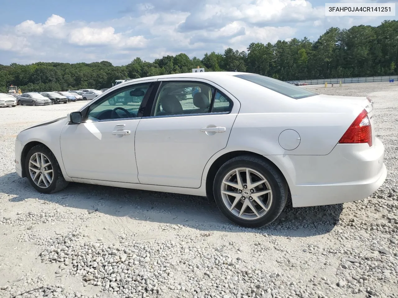 2012 Ford Fusion Sel VIN: 3FAHP0JA4CR141251 Lot: 67932414