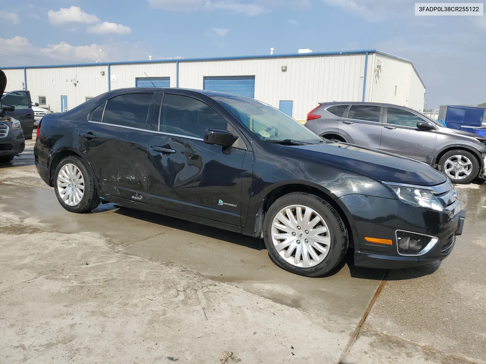 2012 Ford Fusion Hybrid VIN: 3FADP0L38CR255122 Lot: 67965024