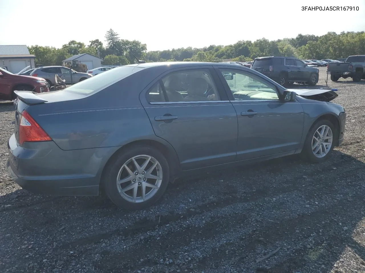 2012 Ford Fusion Sel VIN: 3FAHP0JA5CR167910 Lot: 68013574