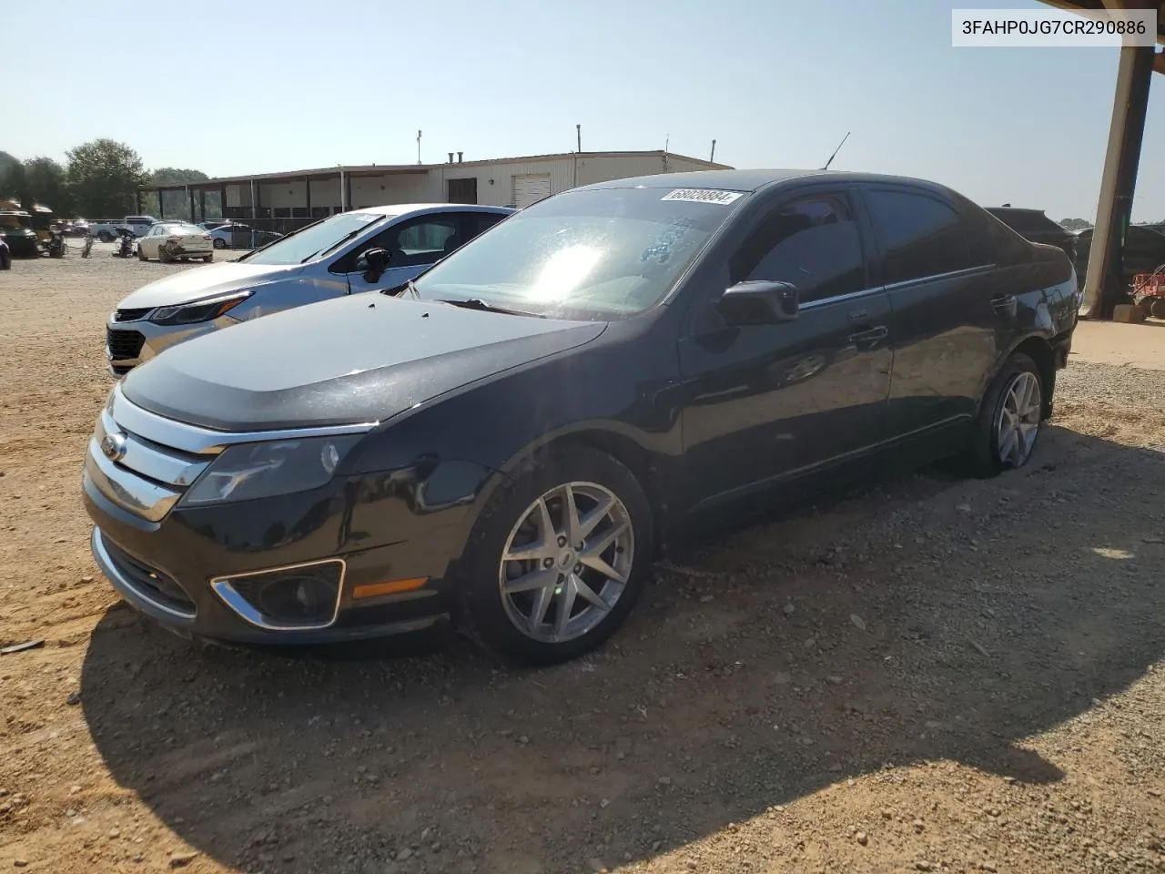 2012 Ford Fusion Sel VIN: 3FAHP0JG7CR290886 Lot: 68020884