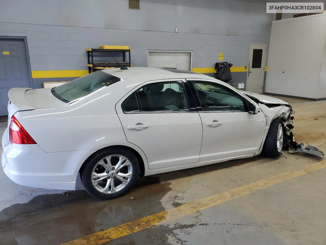 3FAHP0HA3CR102804 2012 Ford Fusion Se