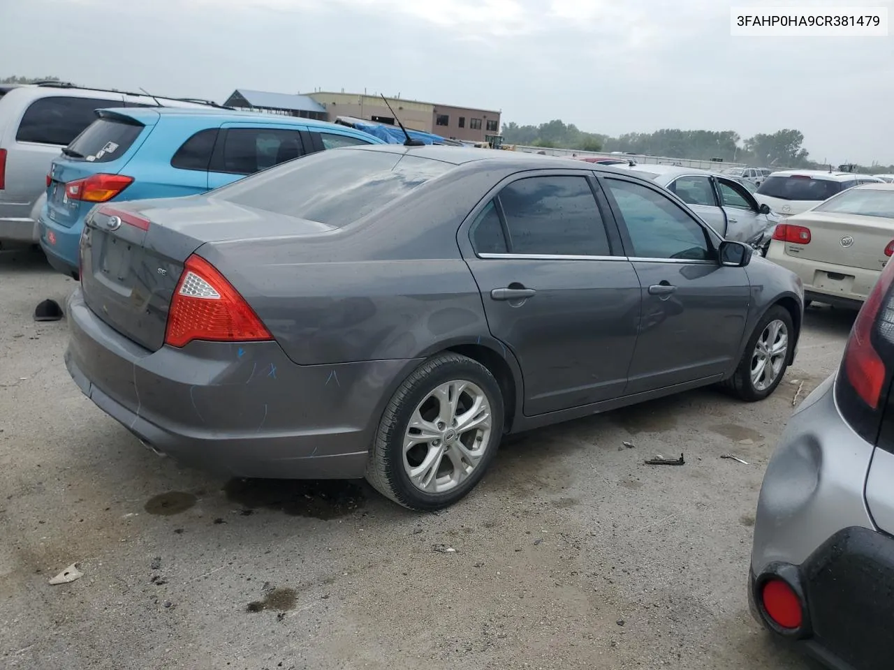 2012 Ford Fusion Se VIN: 3FAHP0HA9CR381479 Lot: 68067734