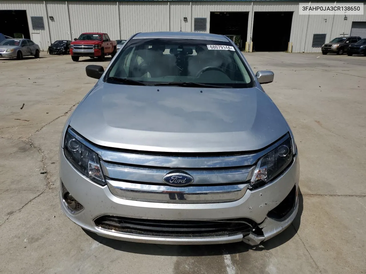 2012 Ford Fusion Sel VIN: 3FAHP0JA3CR138650 Lot: 68079144