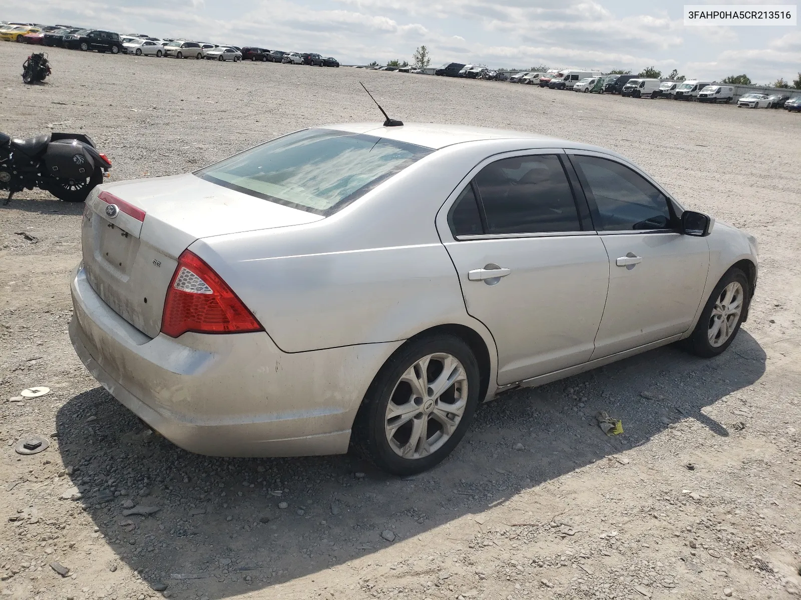 2012 Ford Fusion Se VIN: 3FAHP0HA5CR213516 Lot: 68172154