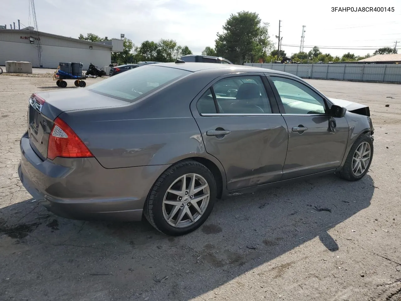 2012 Ford Fusion Sel VIN: 3FAHP0JA8CR400145 Lot: 68186254