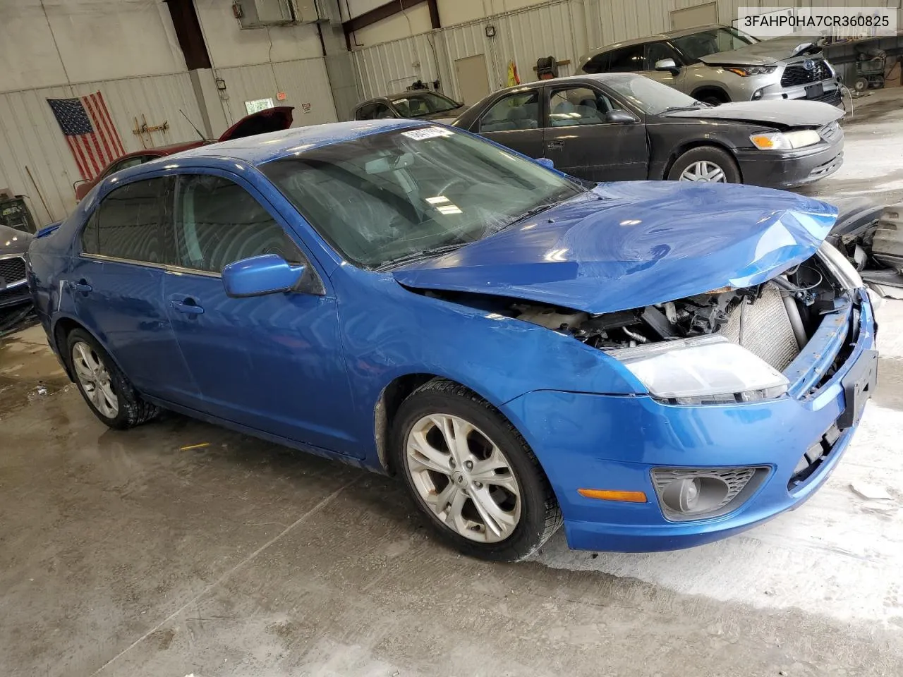 3FAHP0HA7CR360825 2012 Ford Fusion Se