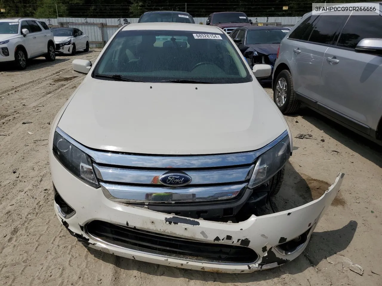 2012 Ford Fusion Sel VIN: 3FAHP0CG9CR266666 Lot: 68528154