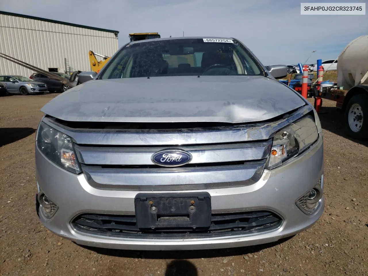 3FAHP0JG2CR323745 2012 Ford Fusion Sel