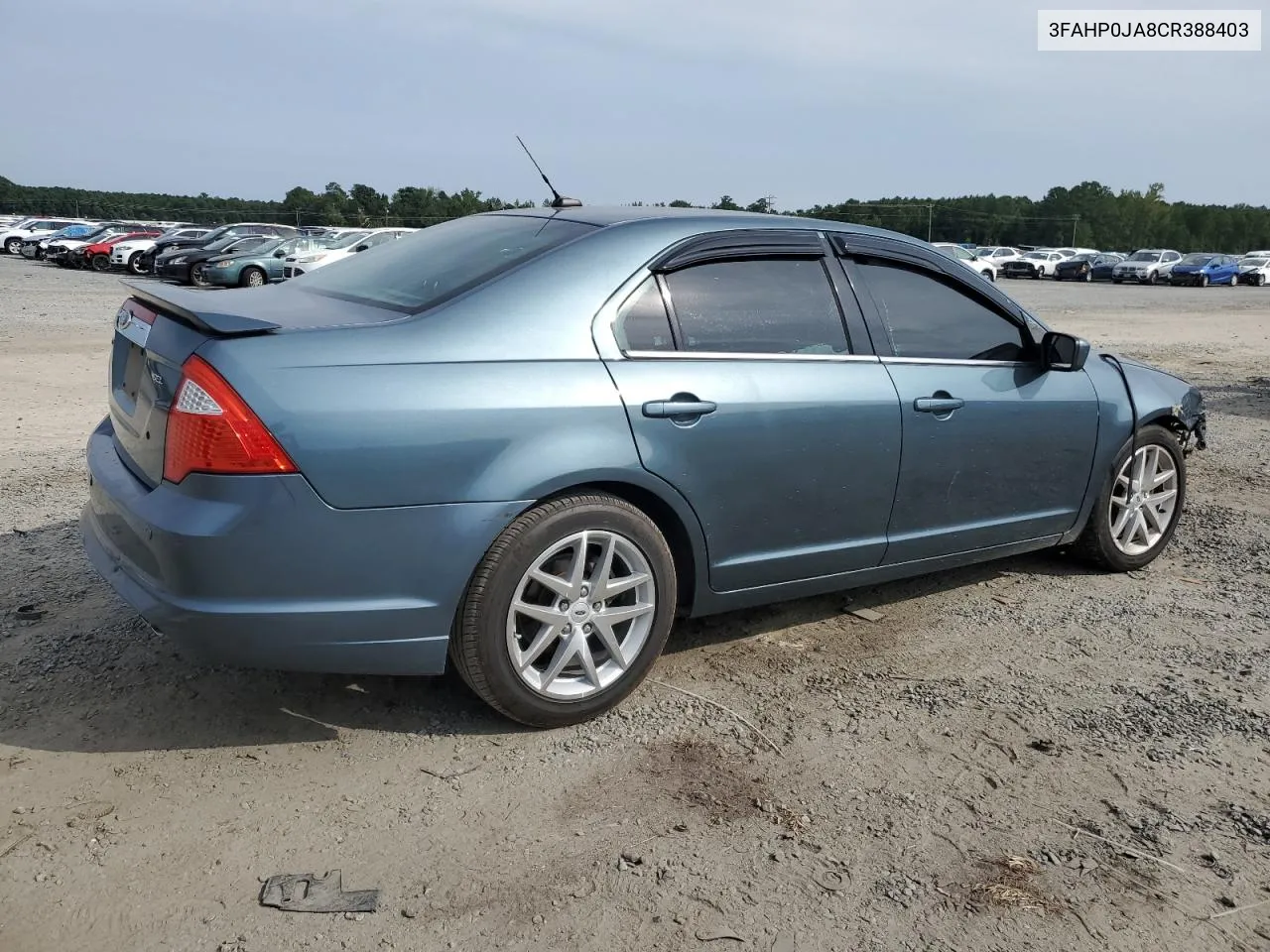 2012 Ford Fusion Sel VIN: 3FAHP0JA8CR388403 Lot: 68603794