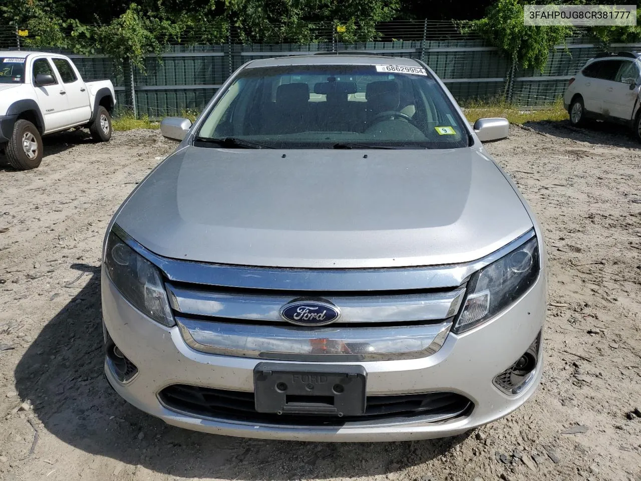 3FAHP0JG8CR381777 2012 Ford Fusion Sel