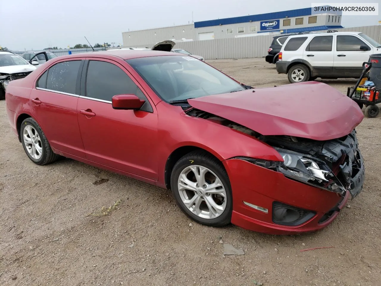 3FAHP0HA9CR260306 2012 Ford Fusion Se