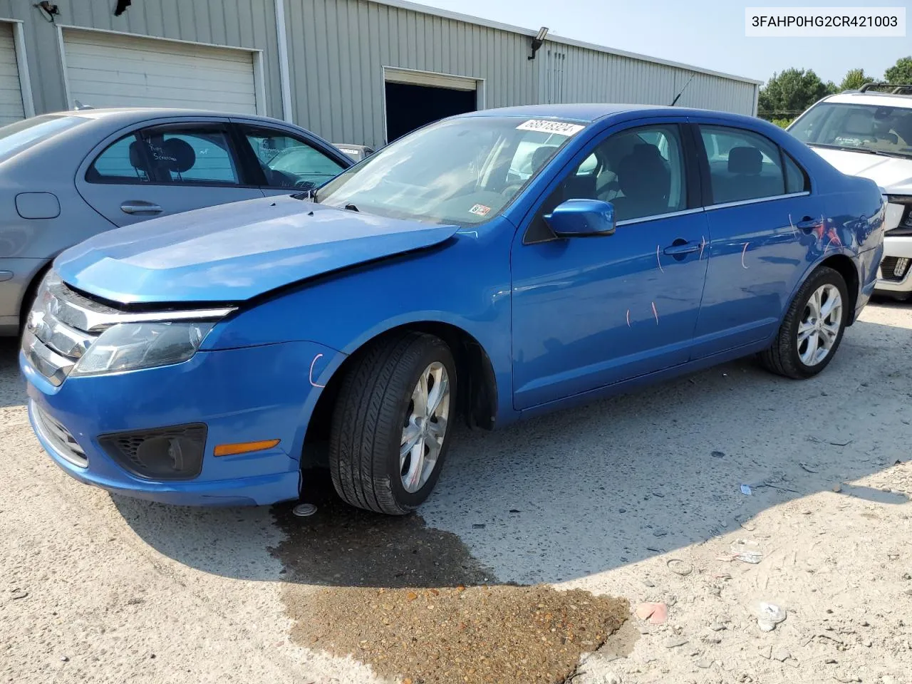 3FAHP0HG2CR421003 2012 Ford Fusion Se