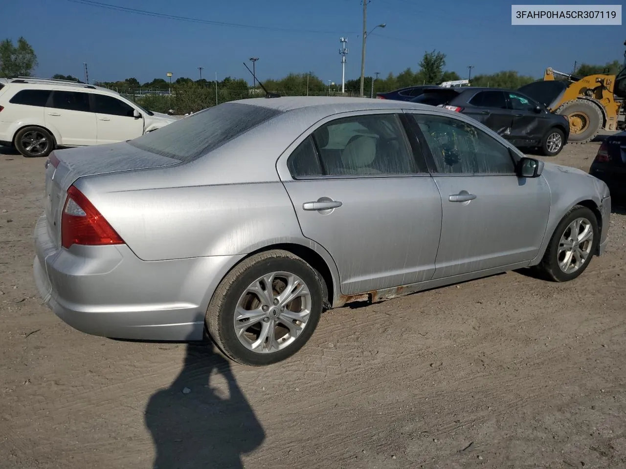 2012 Ford Fusion Se VIN: 3FAHP0HA5CR307119 Lot: 69018024