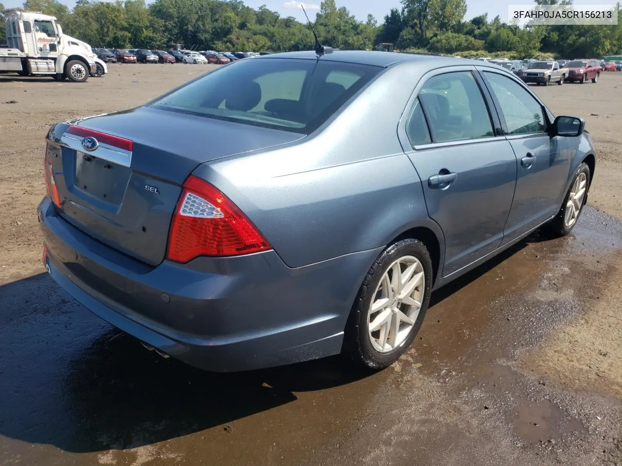 2012 Ford Fusion Sel VIN: 3FAHP0JA5CR156213 Lot: 69047774