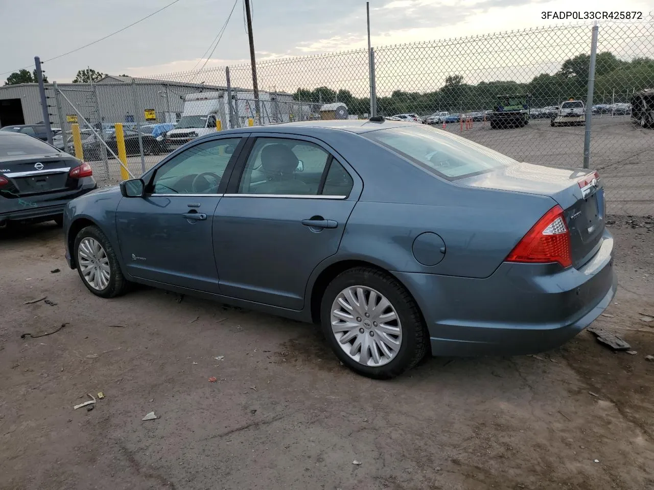 2012 Ford Fusion Hybrid VIN: 3FADP0L33CR425872 Lot: 69088054