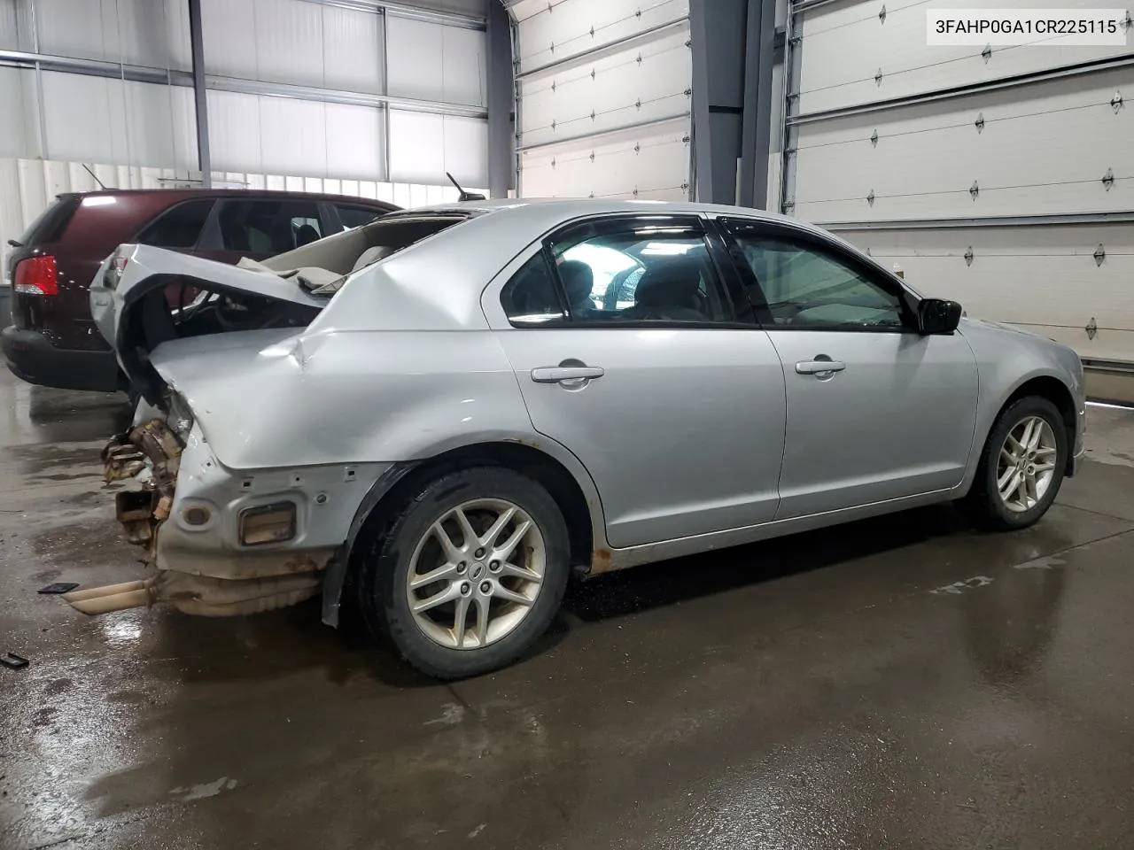 2012 Ford Fusion S VIN: 3FAHP0GA1CR225115 Lot: 69114034