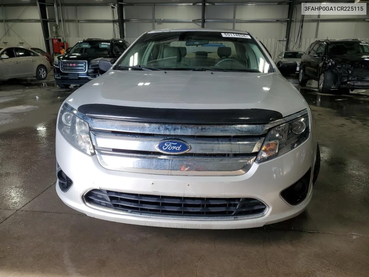 2012 Ford Fusion S VIN: 3FAHP0GA1CR225115 Lot: 69114034