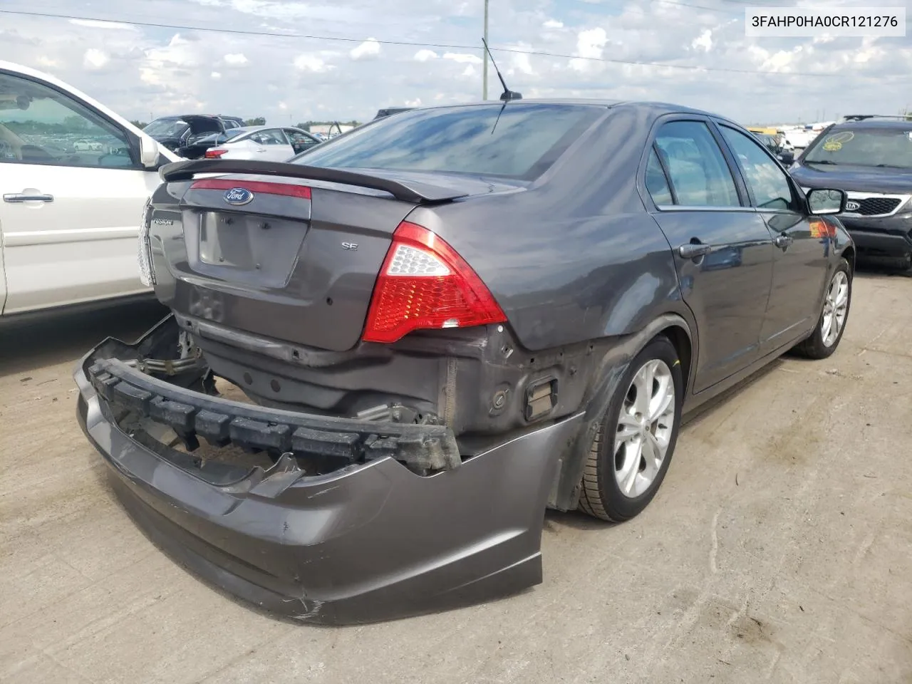 2012 Ford Fusion Se VIN: 3FAHP0HA0CR121276 Lot: 69120174