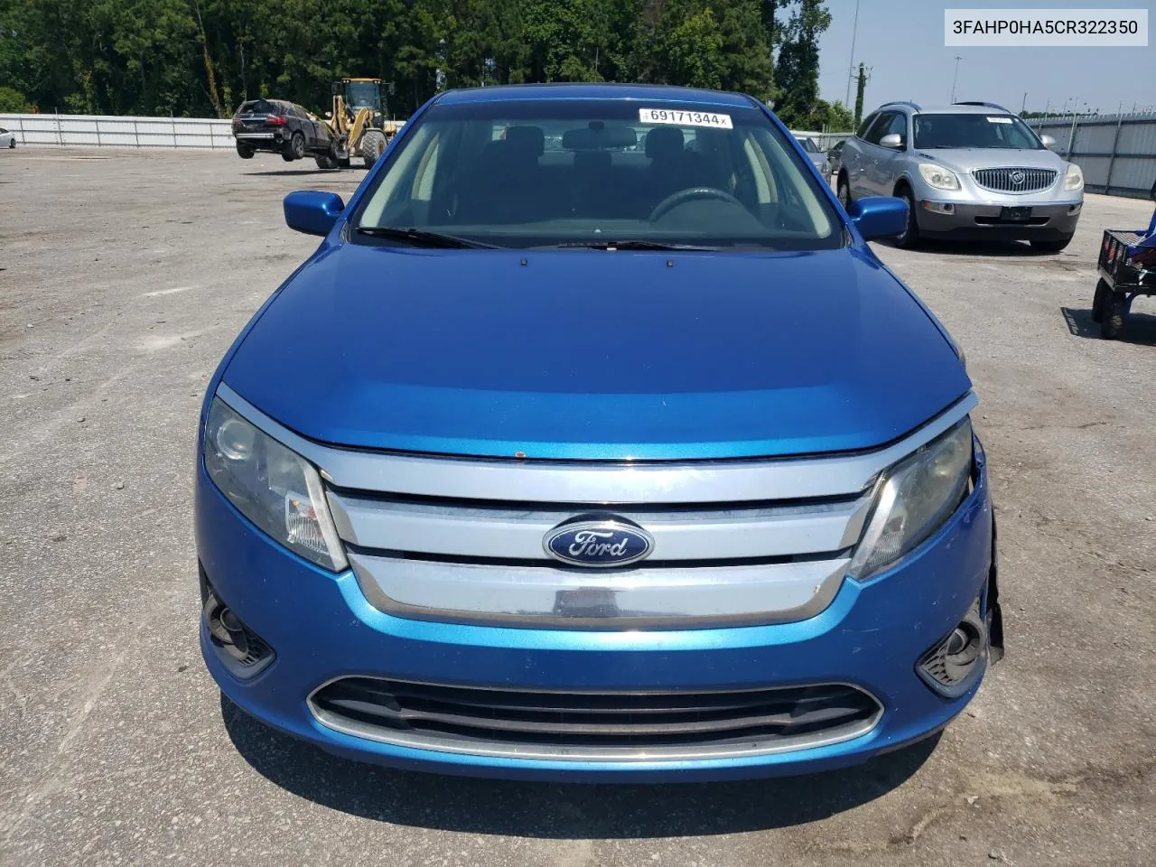 3FAHP0HA5CR322350 2012 Ford Fusion Se