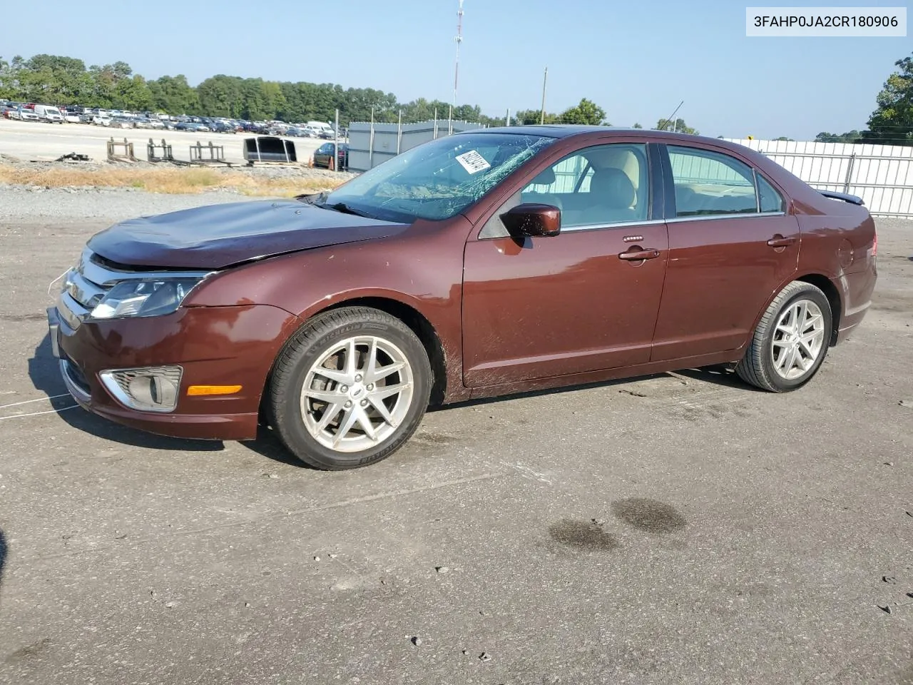 2012 Ford Fusion Sel VIN: 3FAHP0JA2CR180906 Lot: 69323414