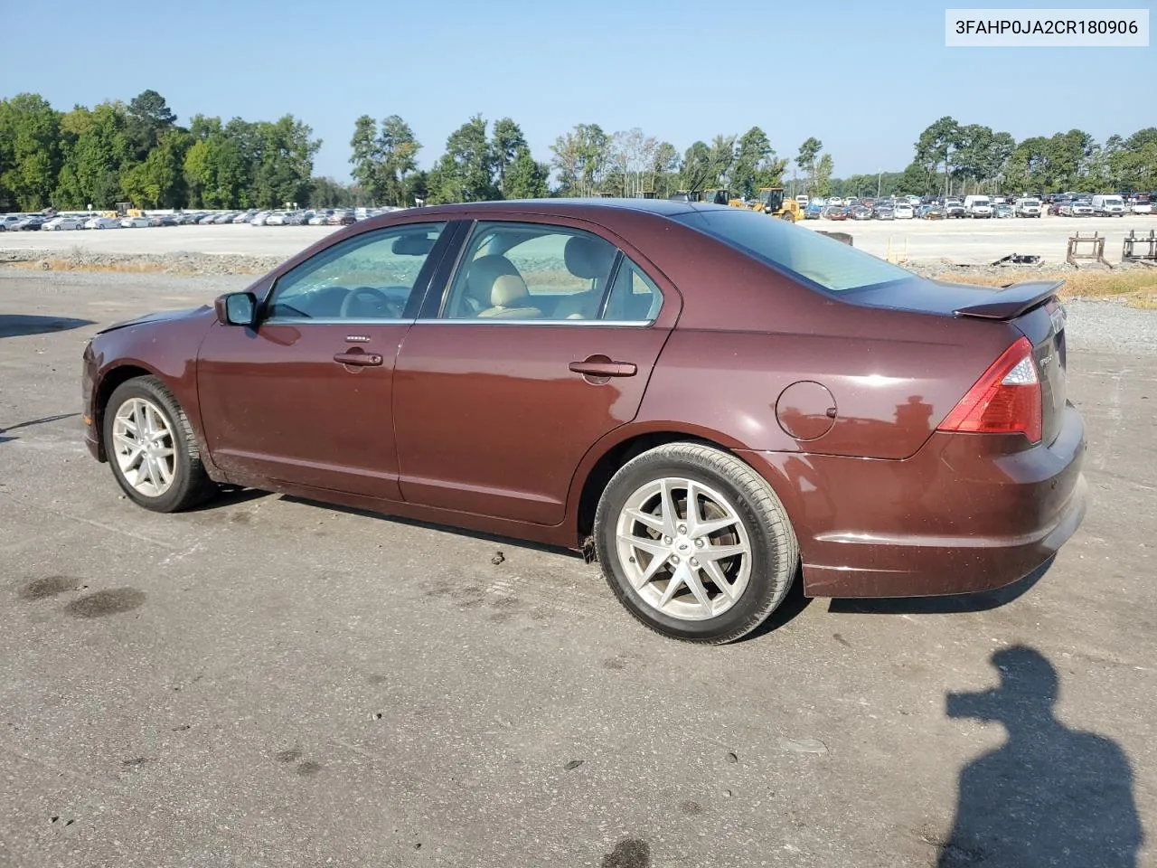 2012 Ford Fusion Sel VIN: 3FAHP0JA2CR180906 Lot: 69323414