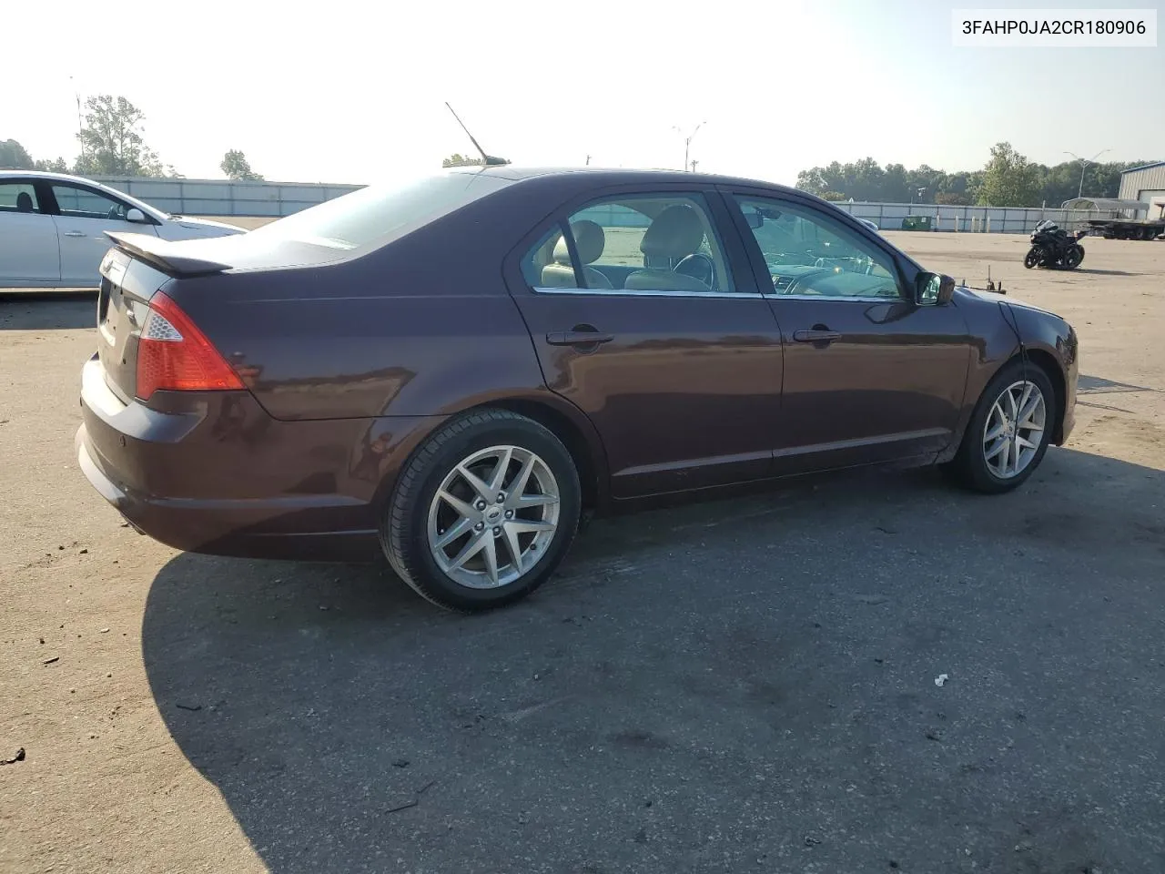 2012 Ford Fusion Sel VIN: 3FAHP0JA2CR180906 Lot: 69323414