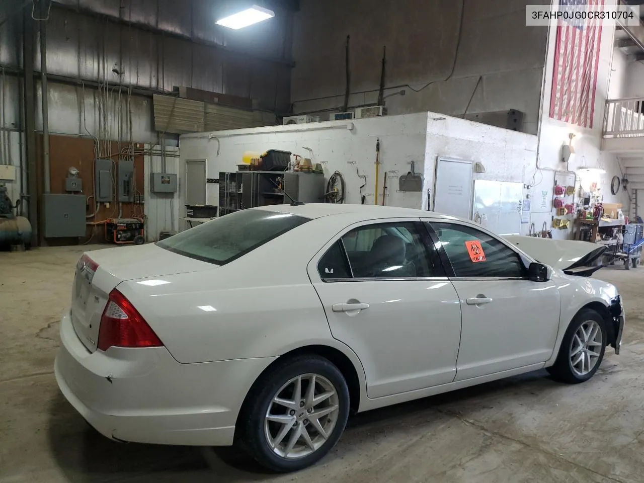 3FAHP0JG0CR310704 2012 Ford Fusion Sel