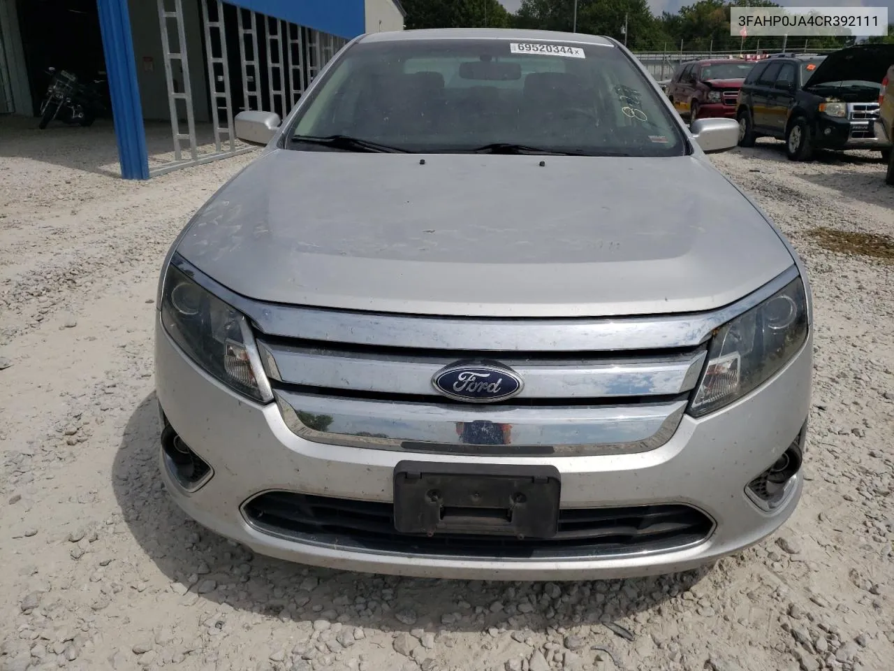 2012 Ford Fusion Sel VIN: 3FAHP0JA4CR392111 Lot: 69520344